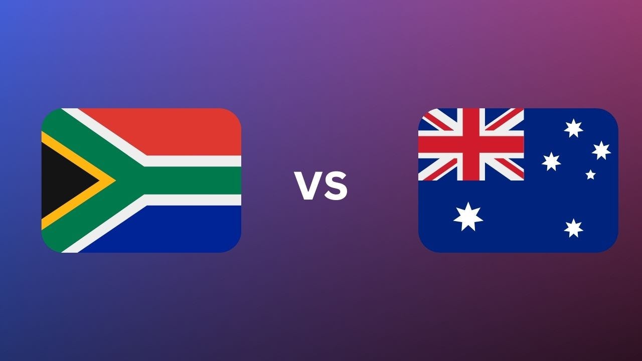 South Africa vs Australia